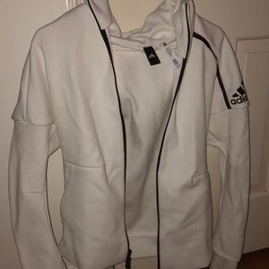 White adidas sweatshirt